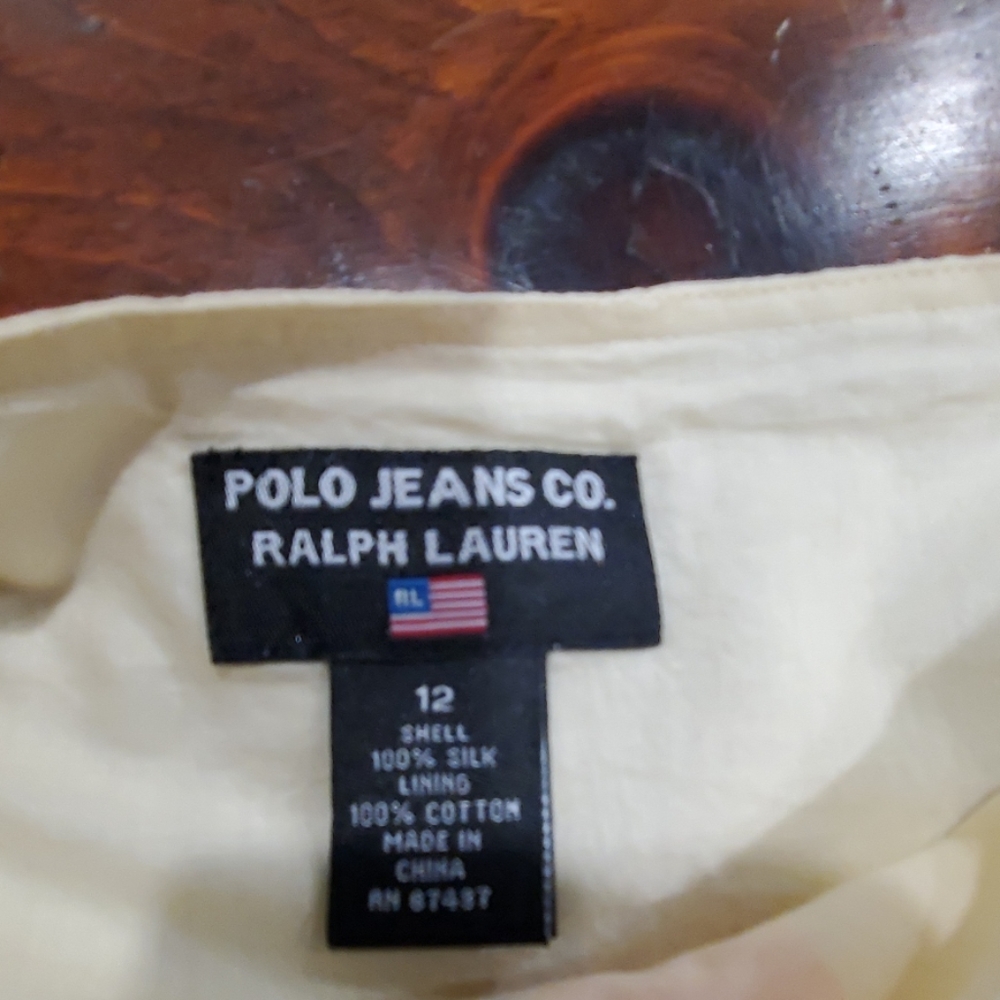 Ralph Lauren silk skirt - Picture 3 of 3